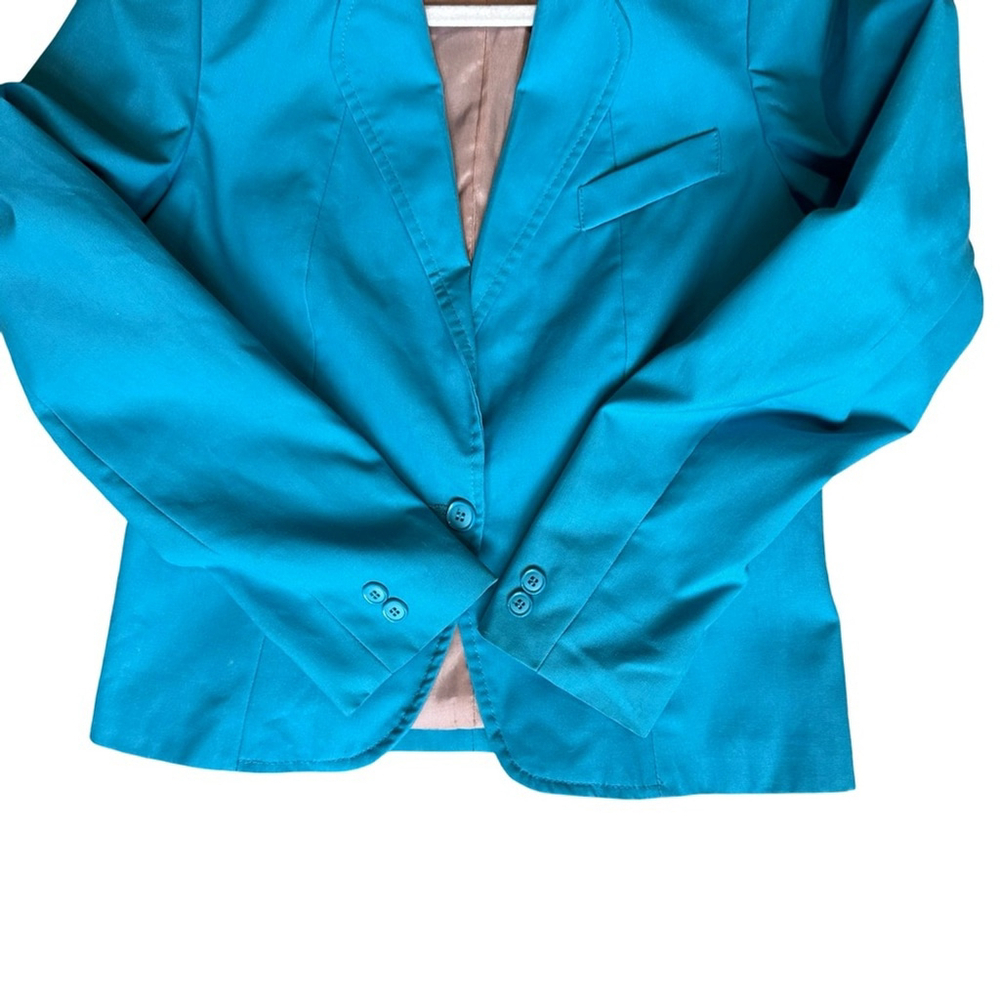 Chorus Line by Ricki’s Vintage 80s Blue Blazer for Women Size XS S Power Suit - Picture 16 of 16